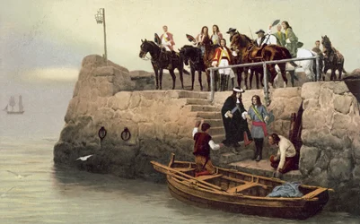 Partenza di Re Giacomo II